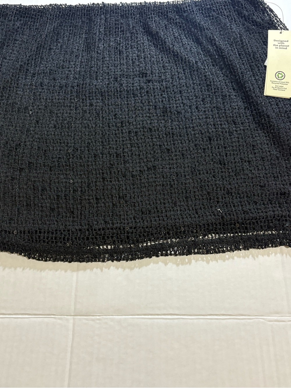 No Boundaries Black Knit Mini Skirt - Picture 4 of 6